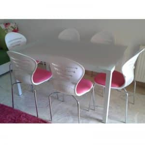 table cuisine pliante avec 4 chaises pas cher Tunisie - Mondeco