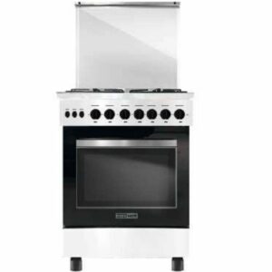 Cuisinière MAXWELL MAX-CFB60GIB 4 Feux 60cm - Blanc