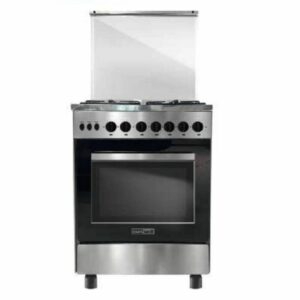 Cuisinière MAXWELL MAX-CFB60GIS 4 Feux 60cm - Inox